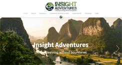 Desktop Screenshot of insight-adventures.com